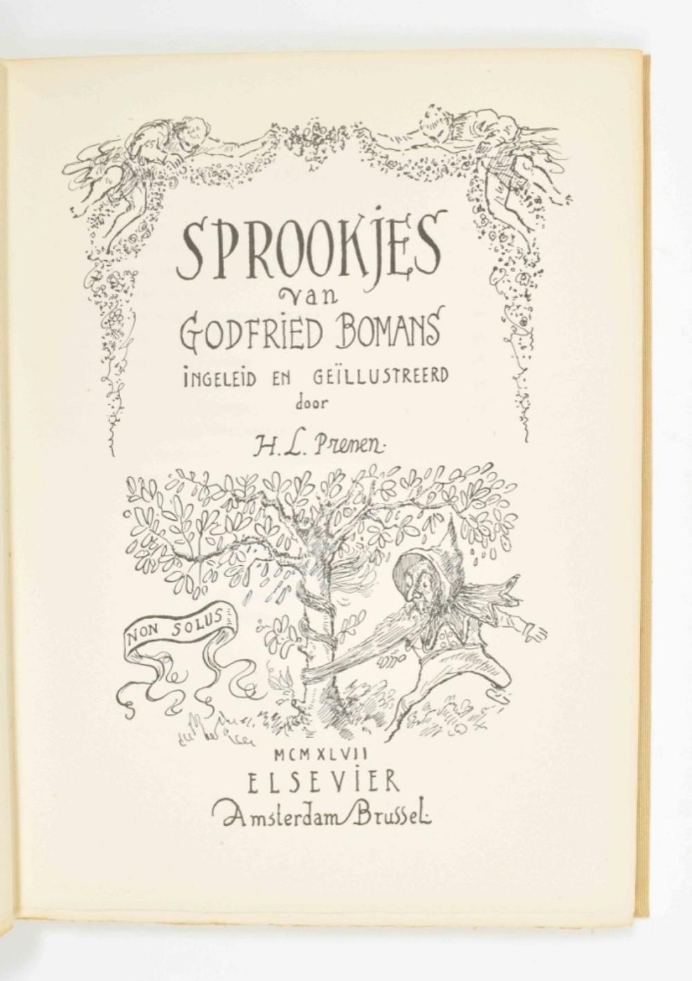 Godfried Bomans. Five titles: Sprookjes - Image 8 of 10