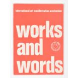Works & Words. Amsterdam, De Appel, 1980
