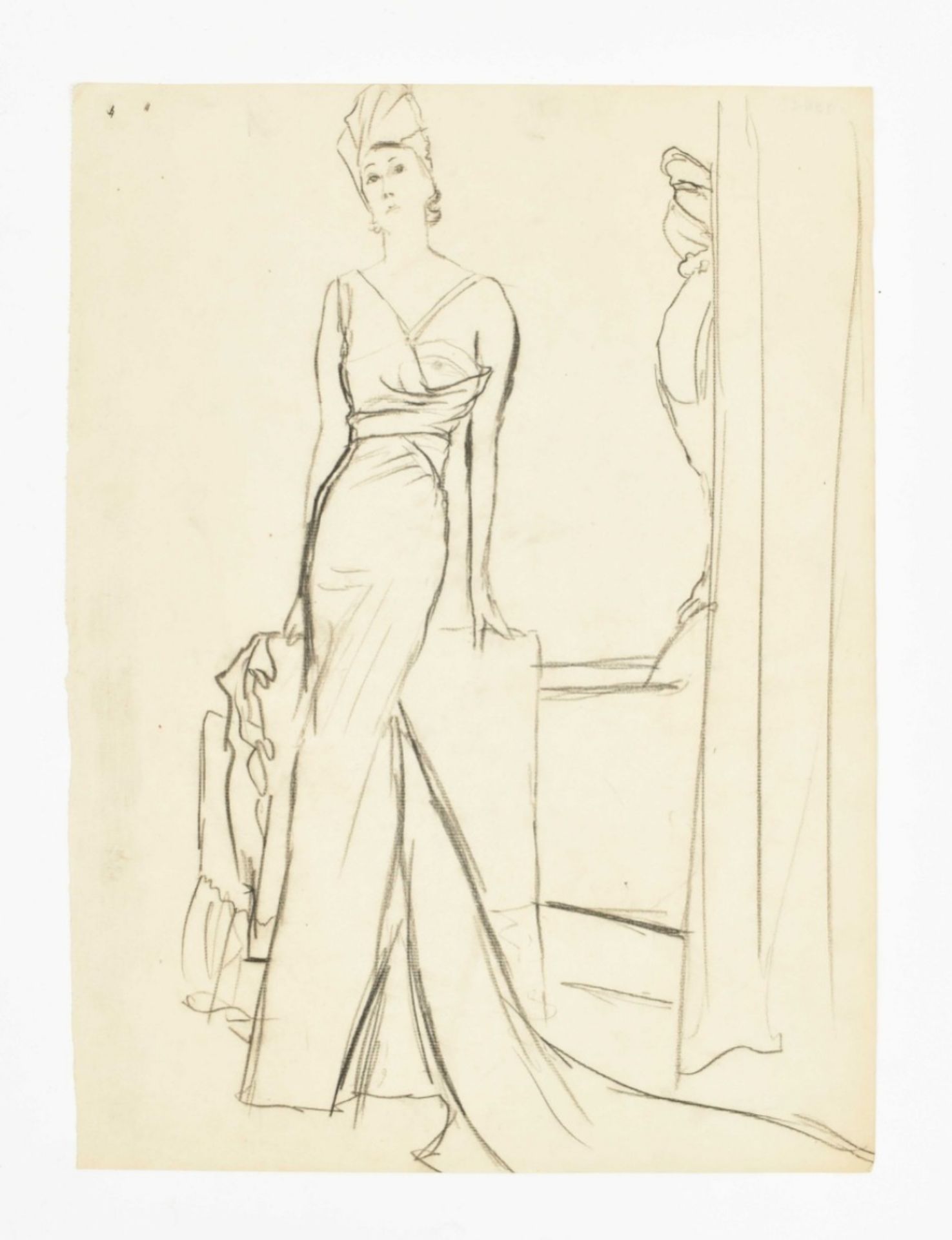 Carl "Eric" Erickson (1891-1958). Mae West's Schiaparelli dress - Image 3 of 8