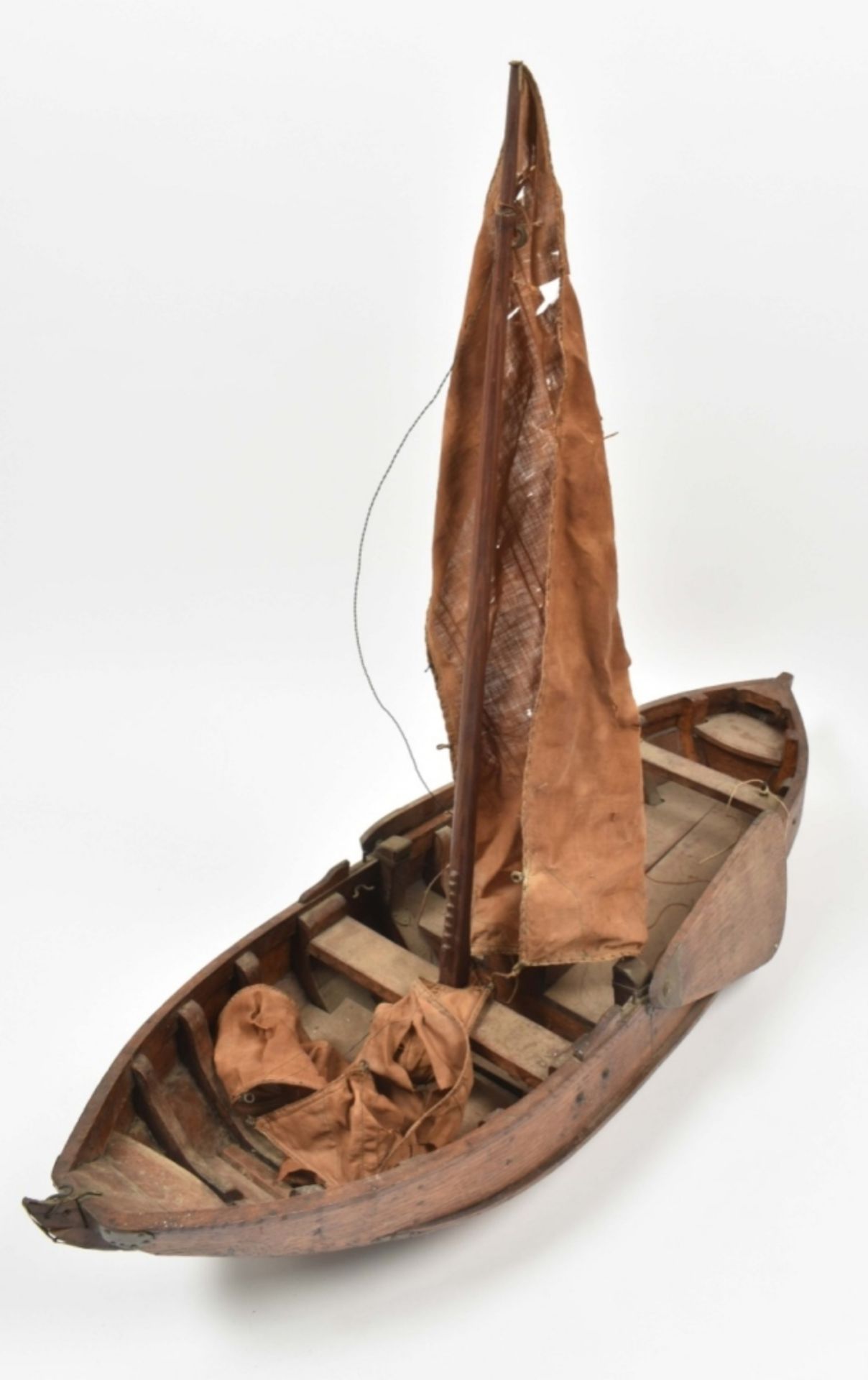 Historic model of a Dutch sailing vessel