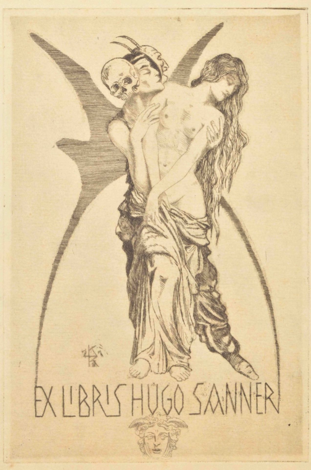 Joaquim Renart (1879-1961). Collection of 21 ex libris, - Bild 8 aus 8