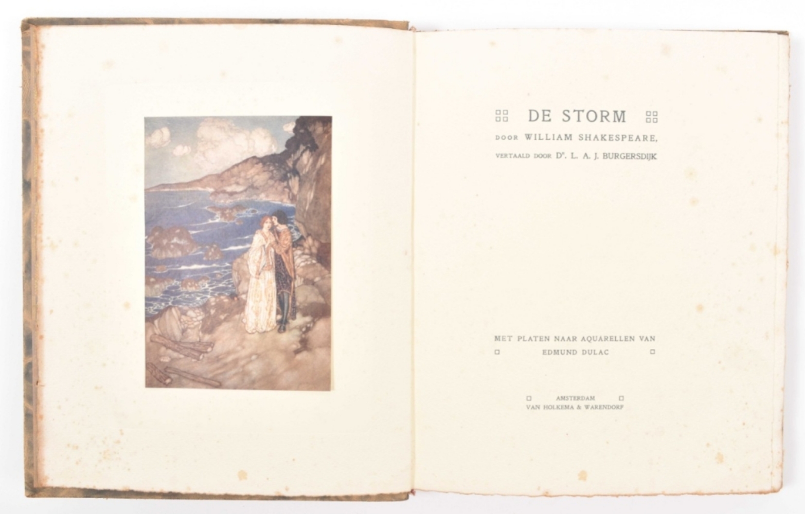 W. Shakepeare. De storm - Image 5 of 5