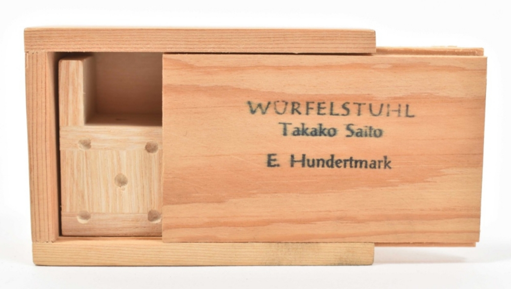 Takako Saito, Würfelstuhl (Dicechair) - Image 2 of 8