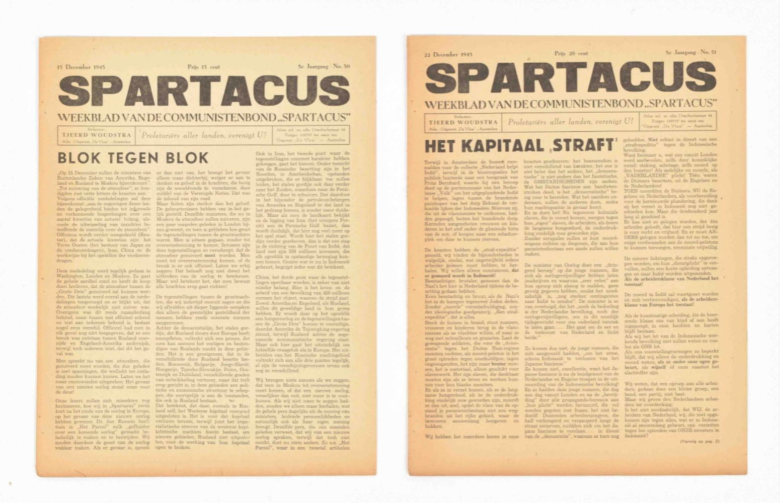 Spartacus. Weekblad van de Communistenbond "Spartacus" - Image 6 of 7