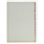 Michael Asher: Writings 1973 - 1983 on Works 1969 - 1979