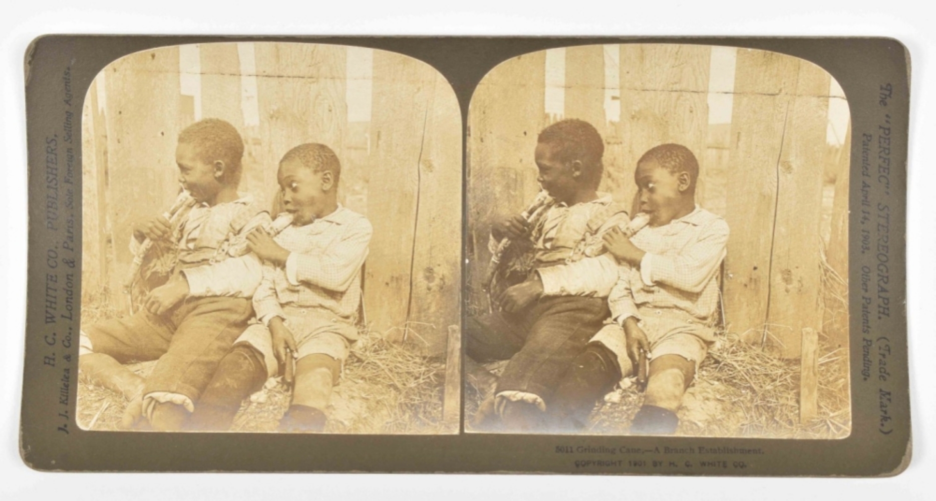 Two stereographs depicting African Americans - Image 4 of 5