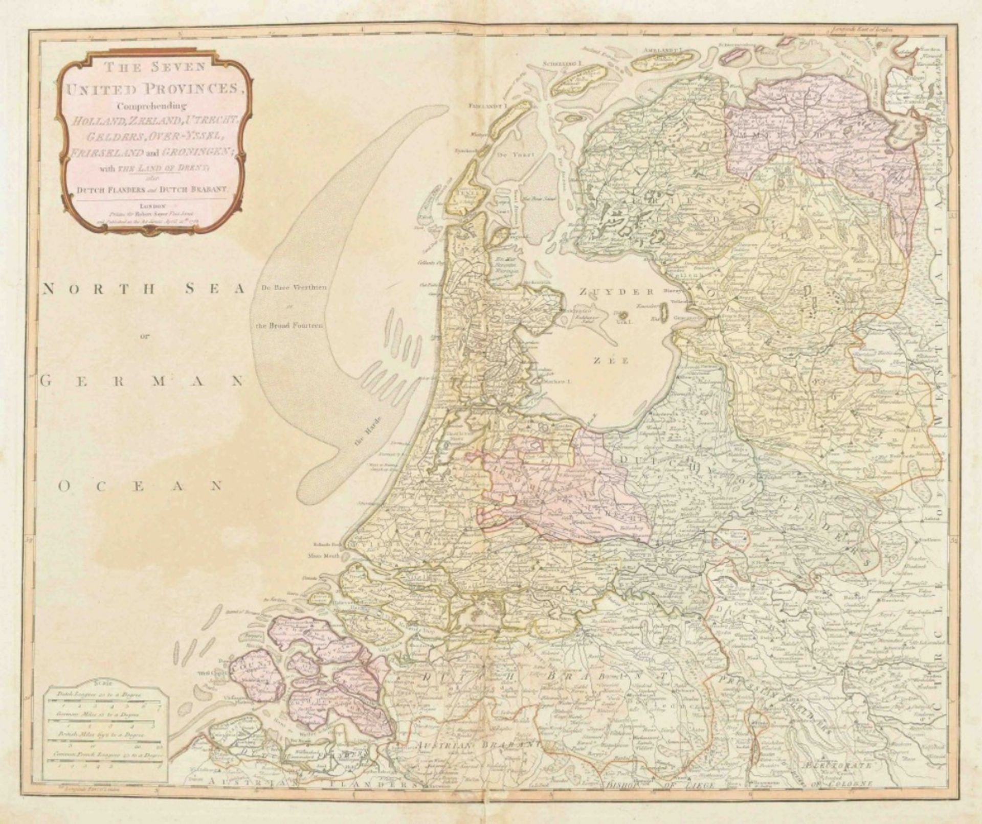 9 maps: Petrus Kaerius. Novus XVII Inferioris Germaniae - Image 6 of 10