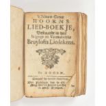 Three titles in 2 vols.: 't Nieuw Groot Hoorns lied-boekje