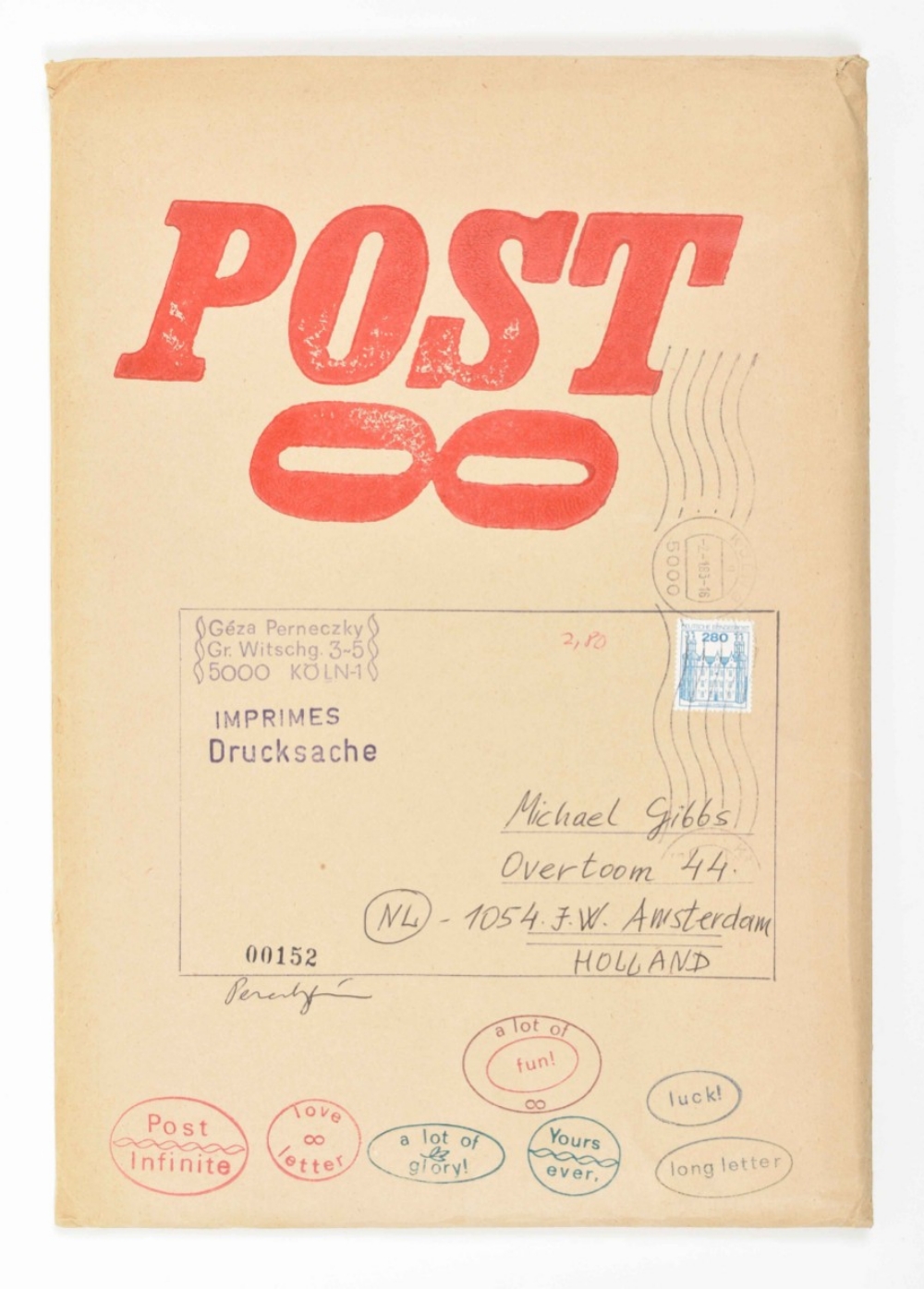 Geza Perneczky, Post Infinite and International Stamps No.1 and No.2 - Image 3 of 10