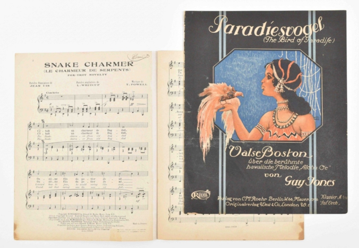 Collection of sheet music relating to India, - Image 5 of 7