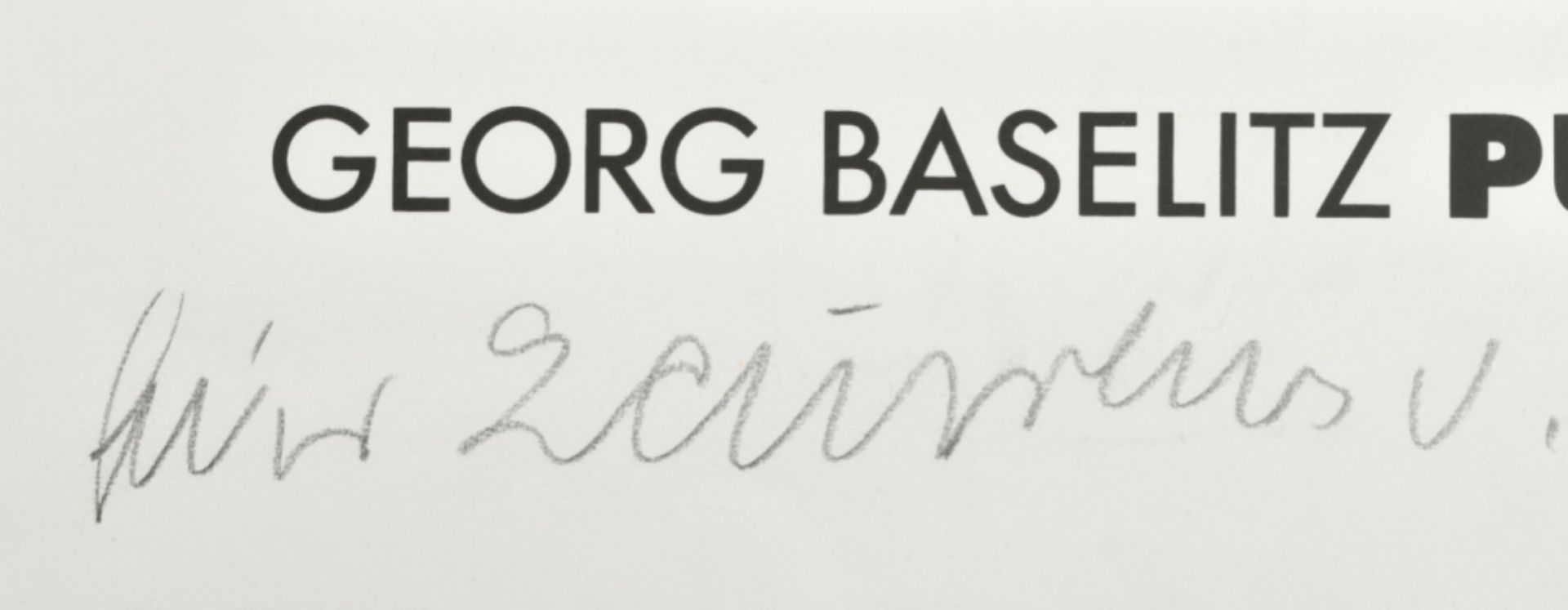 Georg Baselitz, Puck Eishockey Weltmeisterschaft, 1993 - Bild 3 aus 5