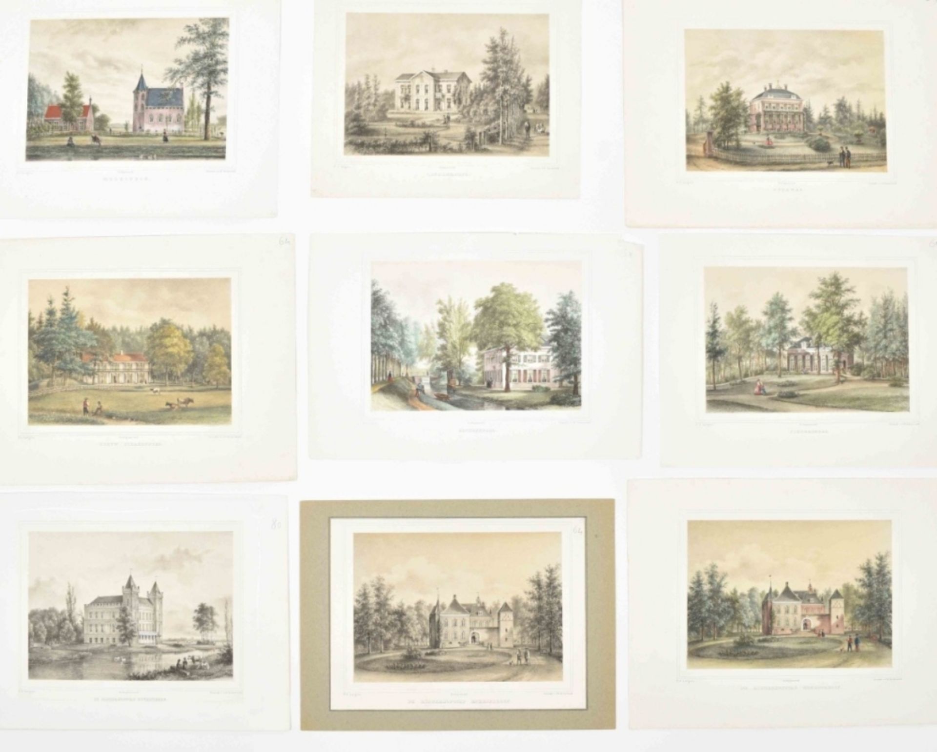 Collection of prints of Utrecht town and province - Bild 5 aus 10