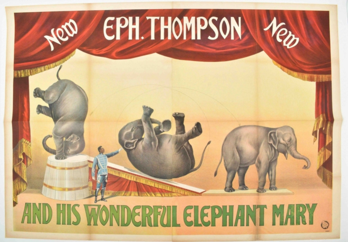 [Elephants] Eph. Thompson and his wonderful elephant Mary - Image 8 of 8