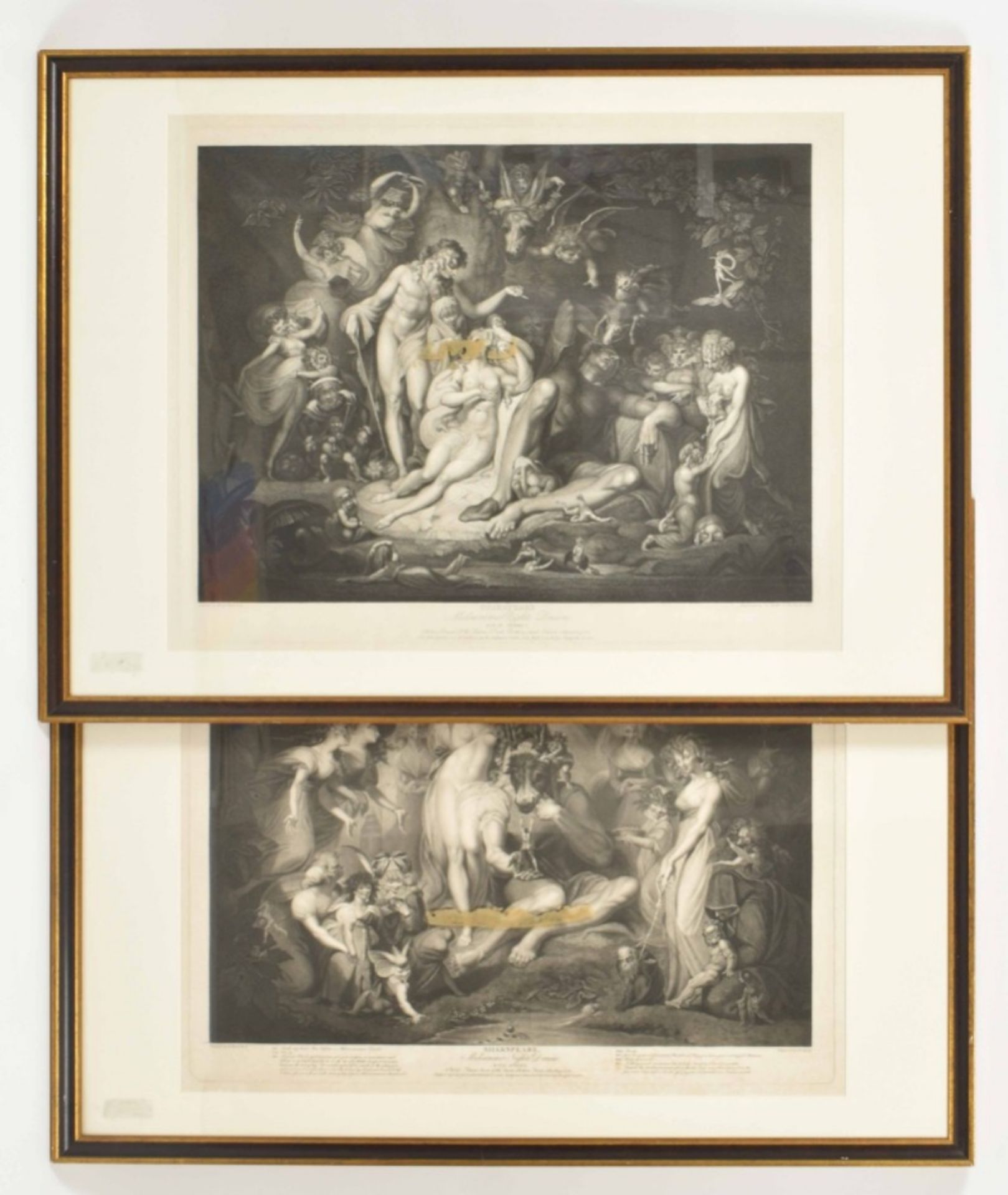 J.P. Simon after Henry Fuseli (1741-1825). Midsummer's Nights Dream