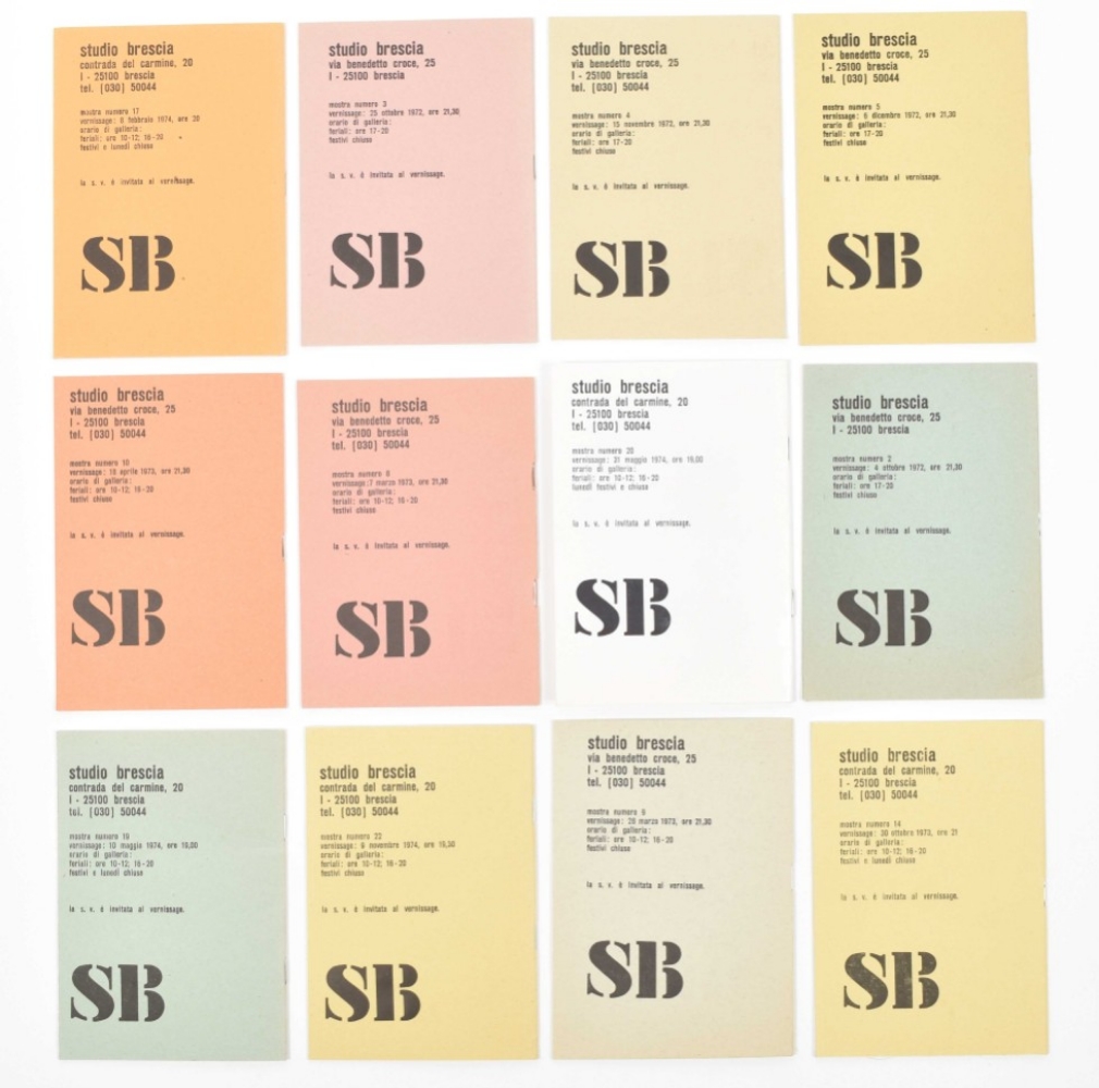 Exhibition catalogues by Studio Brescia - Image 7 of 7