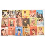 Collection of 40 erotic magazines
