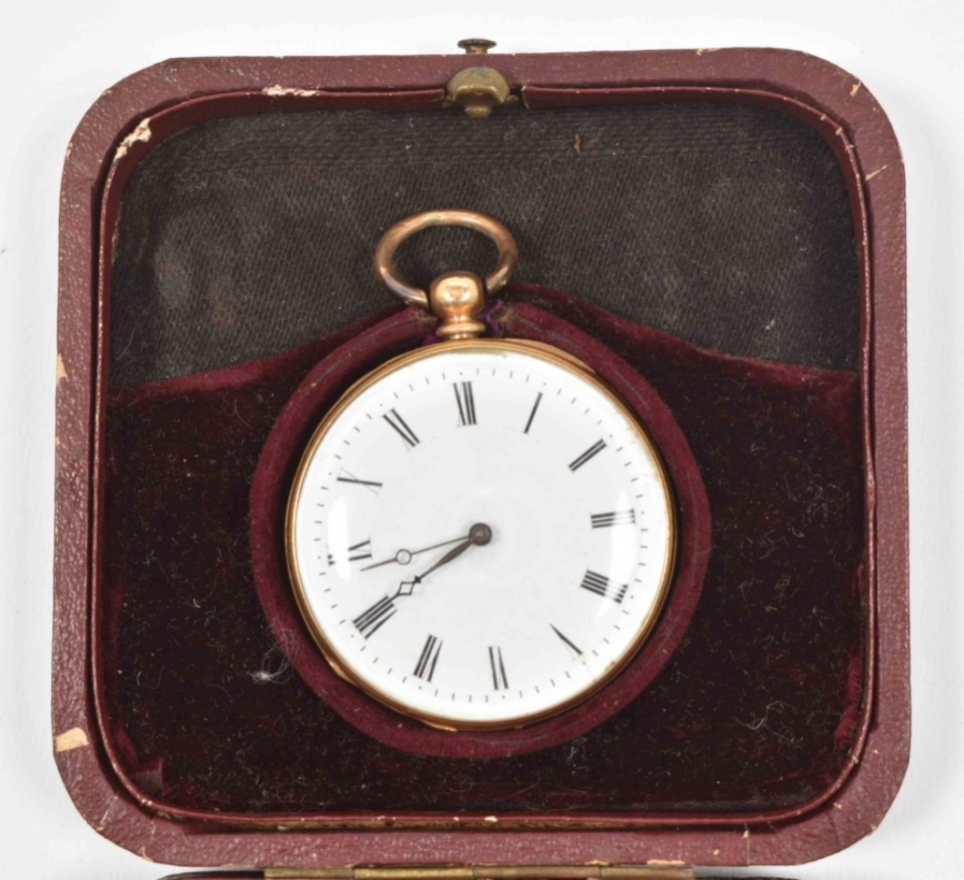 Gold pocket watch - Image 3 of 9