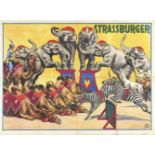 [Camels. Elephants. Lamas. Zebras] Strassburger