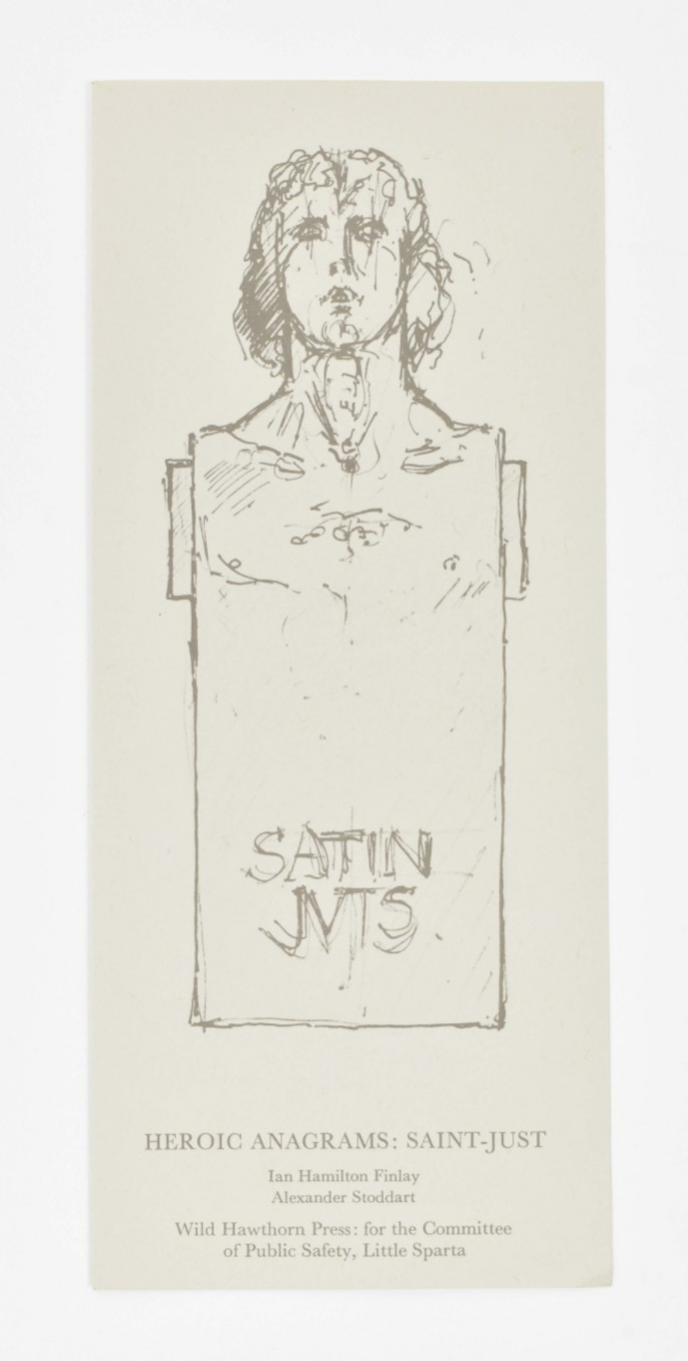 Ian Hamilton Finlay, set of 12 cards - Image 4 of 9