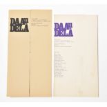 Da-a/u delà No.1, October 1966