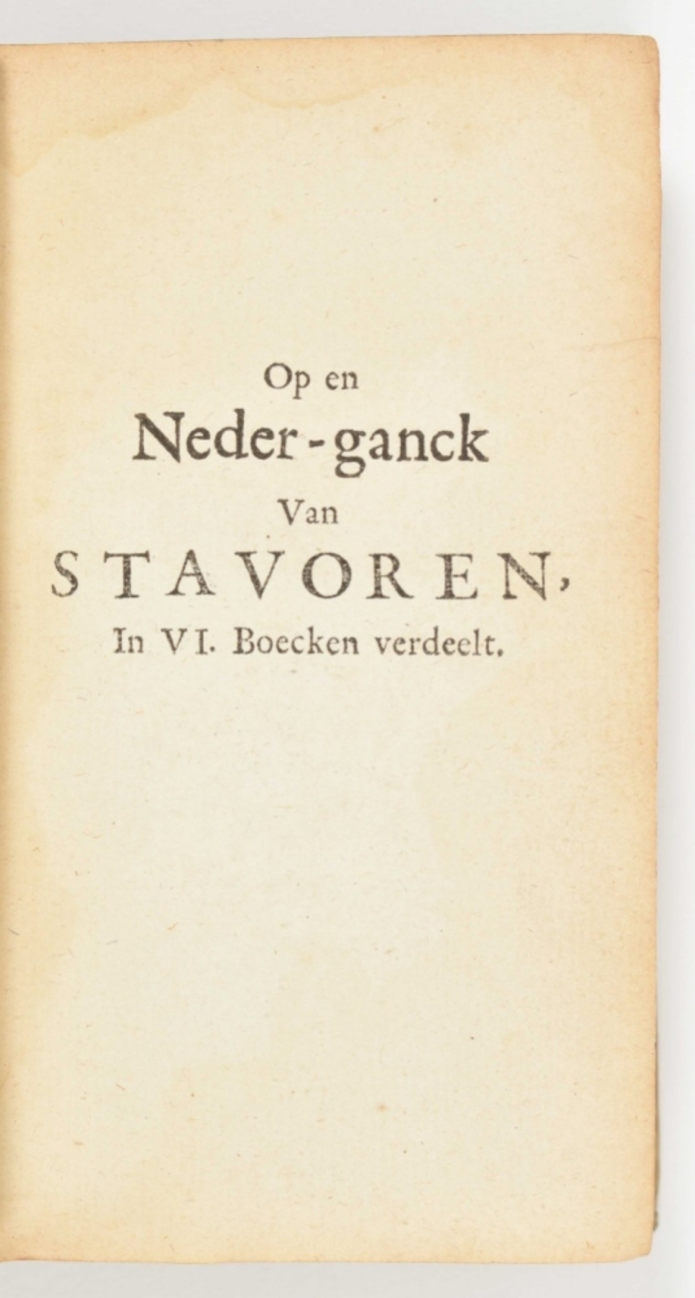 Hendrick Soet. Op en Nedergank van Stavoren - Image 4 of 8