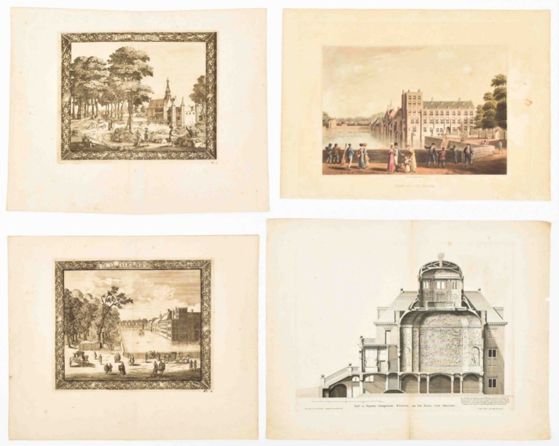 Collection of approx. 30 prints of The Hague and Delft - Image 7 of 10