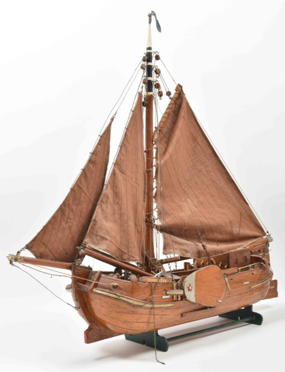 Historic model of a so-called "Zeetjalk" - Image 7 of 10