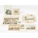 Collection of prints of Gouda and Rotterdam a.o.