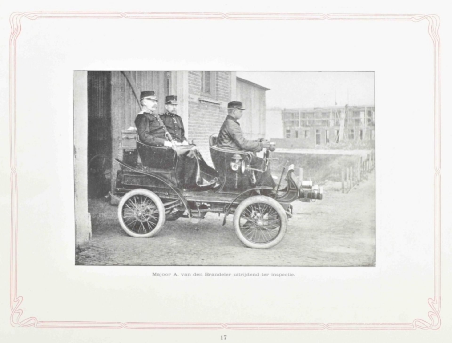 (B. Evert Lugard). De automobiel in 's lands historie 6-22 April 1903 - Image 3 of 8
