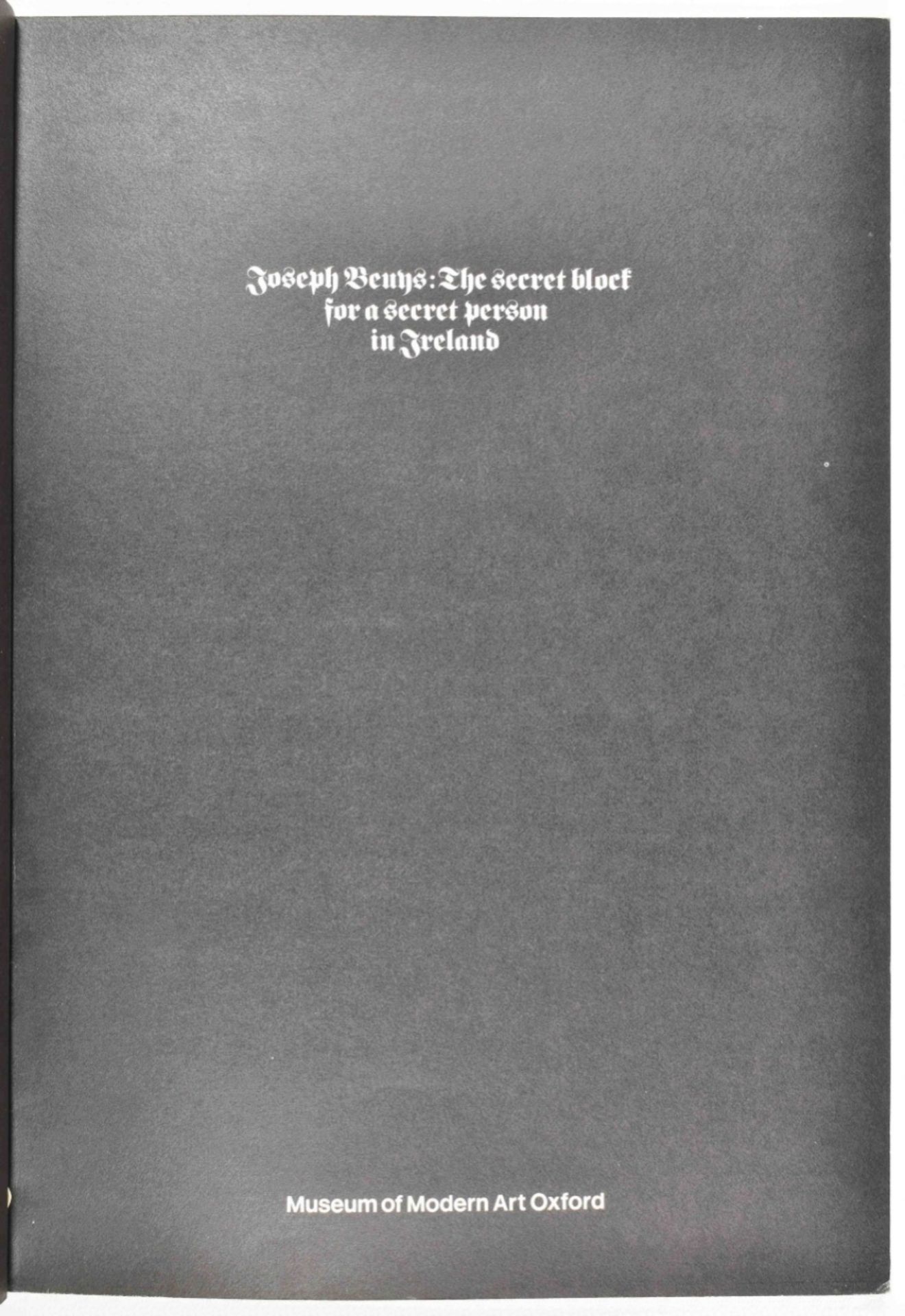 15 titles on Joseph Beuys: Joseph Beuys: The secret block for a secret person - Bild 6 aus 8