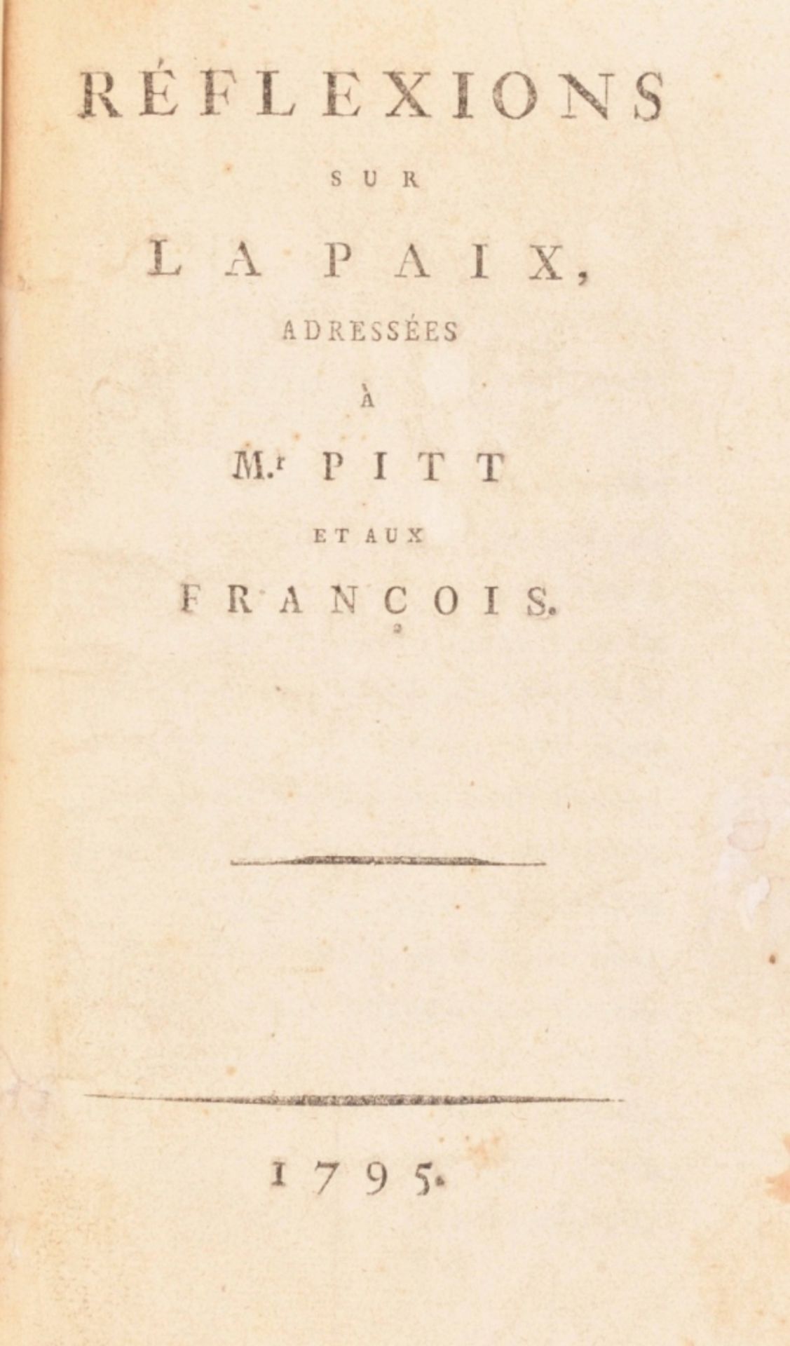 Two (rare) titles: A. de Rivarol, H.G. Mirabeau - Image 4 of 4