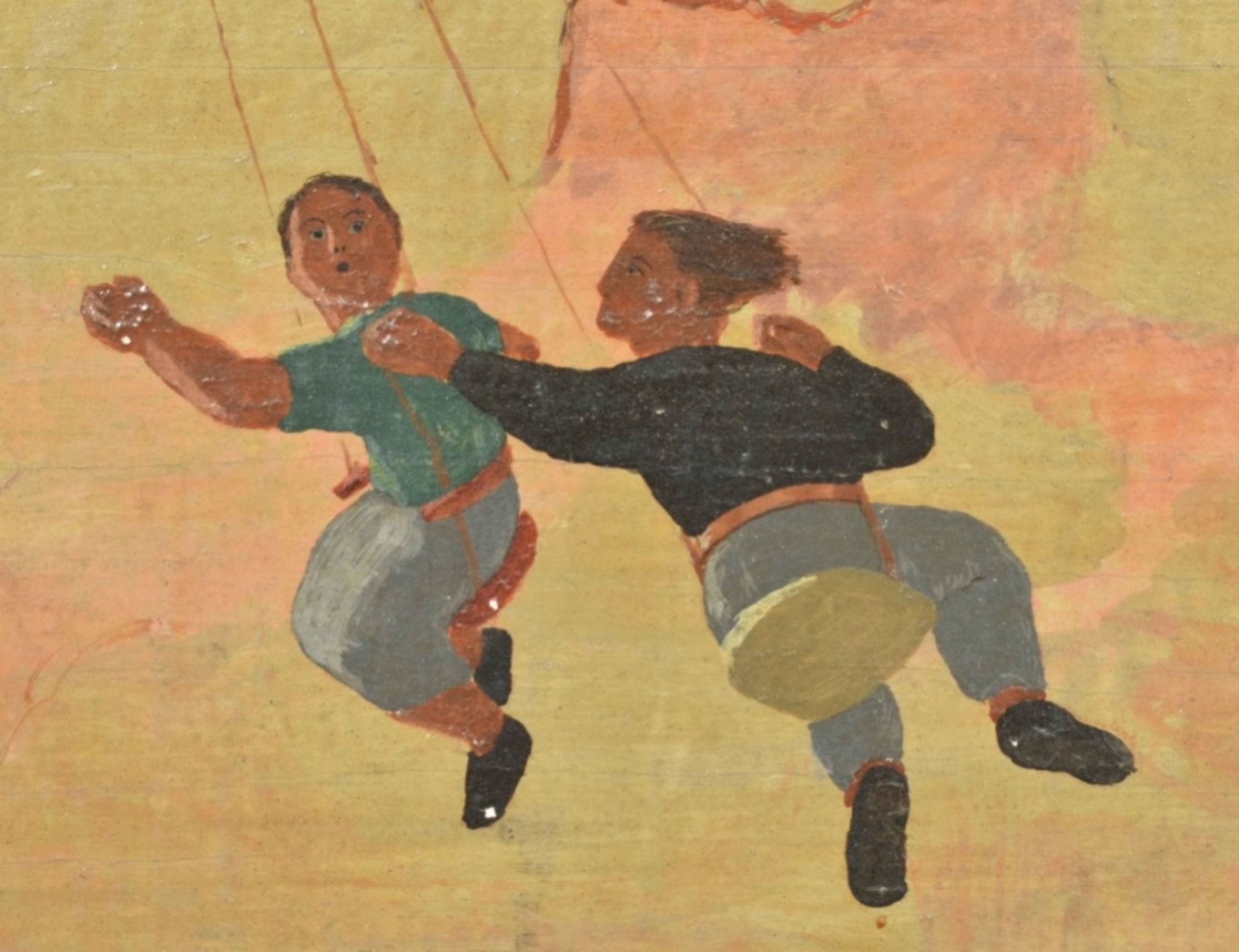 Grover Chapman (1924-2000). "Children in a swing ride" - Image 4 of 6