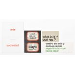 CAYC (Centro de Arte y Comunicación), lot of 5