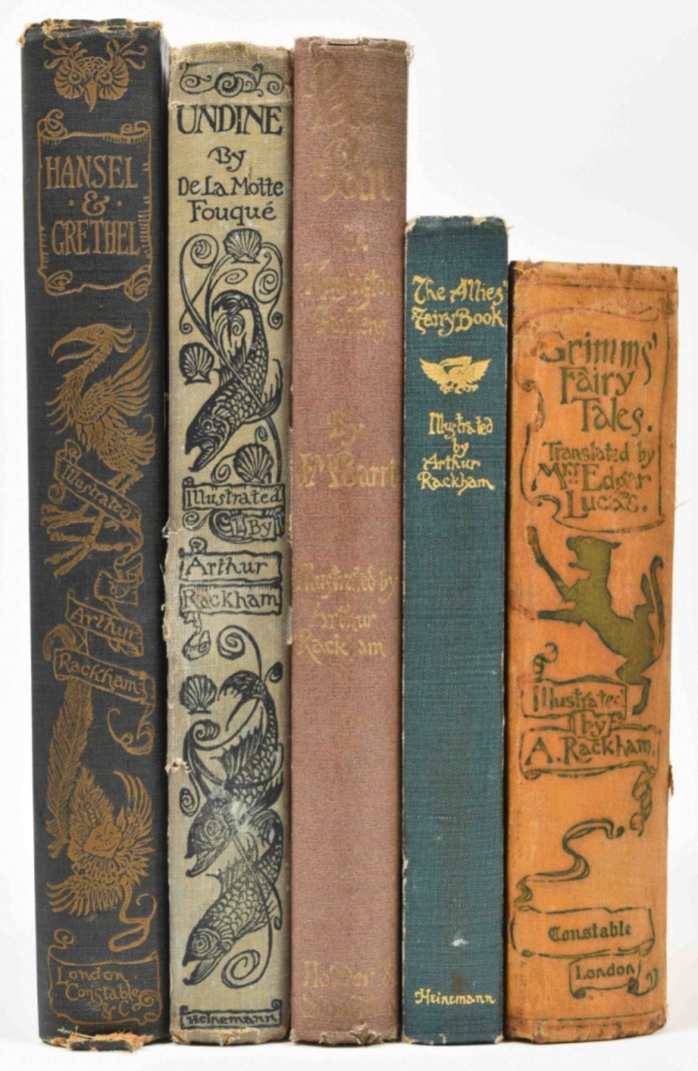 Five titles: Hansel & Grethel & other tales by the Brothers Grimm