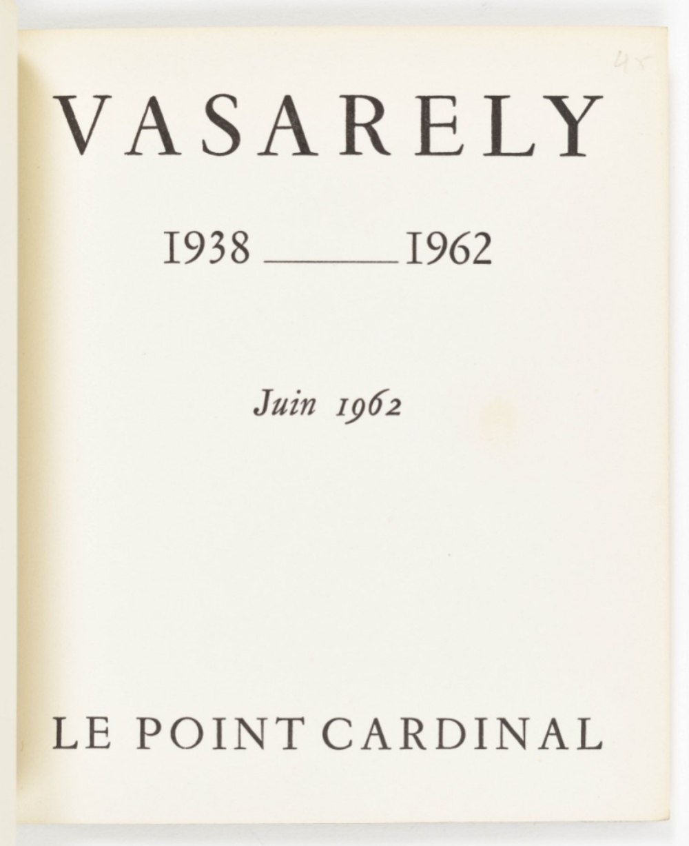 Exhibition catalogues for Vasarely (1906-1997) - Image 10 of 10