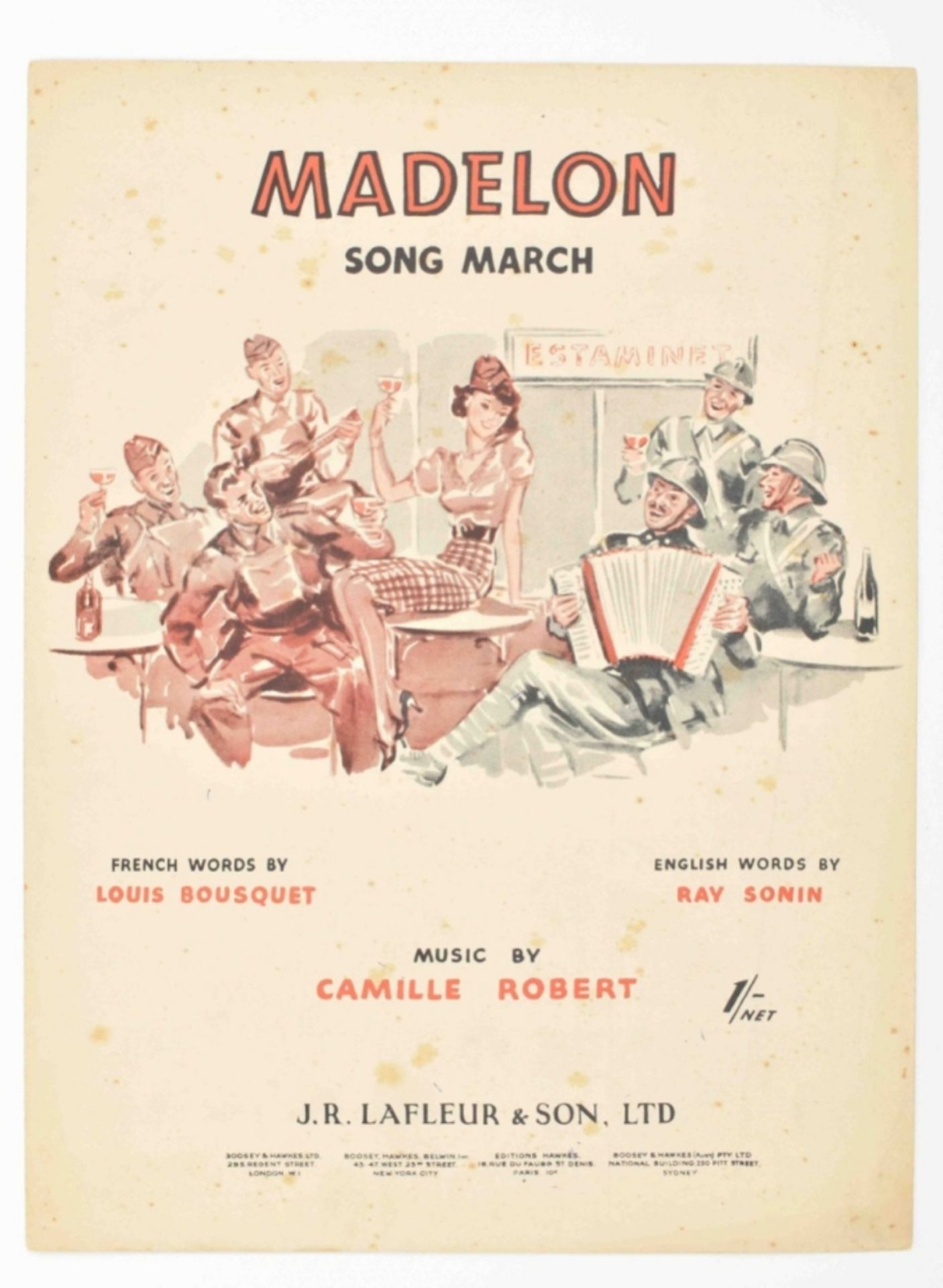 Collection of British and American military sheet music - Image 6 of 10