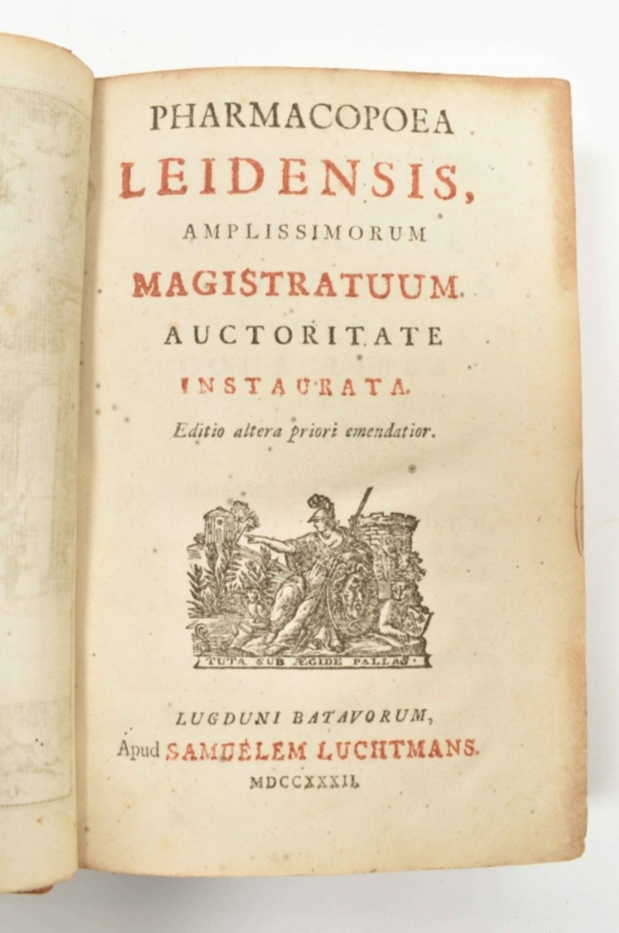 Five titles in Latin: Pharmacopoea Leidensis - Image 3 of 9