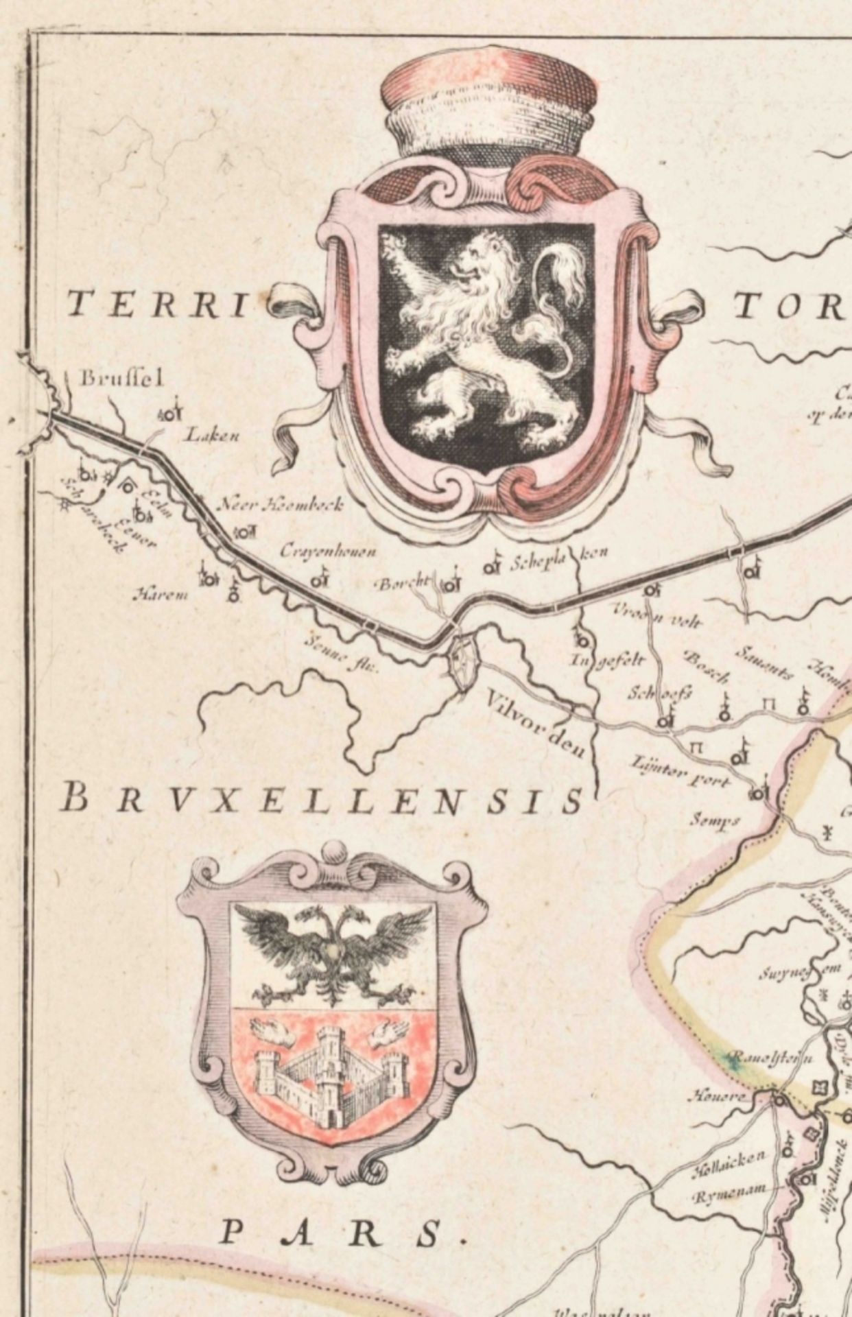 Two maps: Brabantia Ducatus - Image 9 of 9
