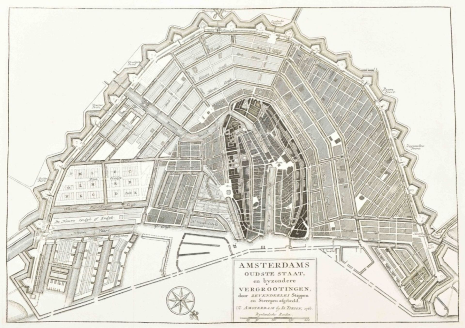 Jan Wagenaar. Amsterdam, in zyne geschiedenissen,  - Image 10 of 10