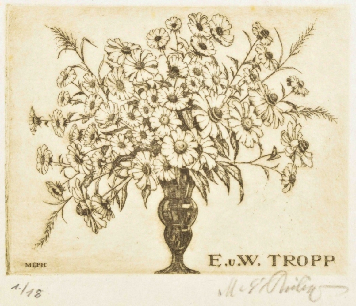 Martin Erich Philipp (1887-1978). Collection of 29 etched ex libris - Image 3 of 7