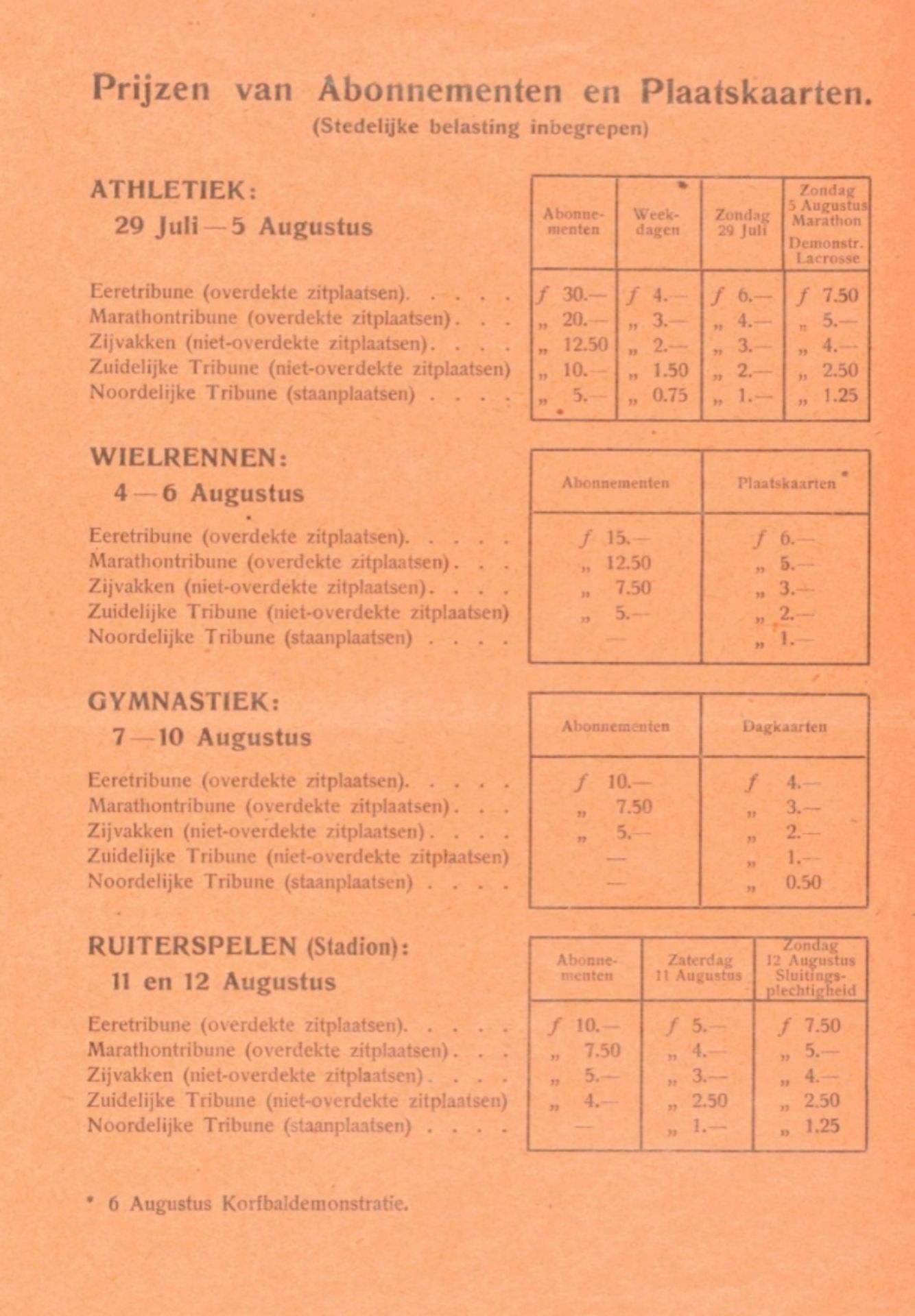 Three information leaflets, 1928 - Image 6 of 6