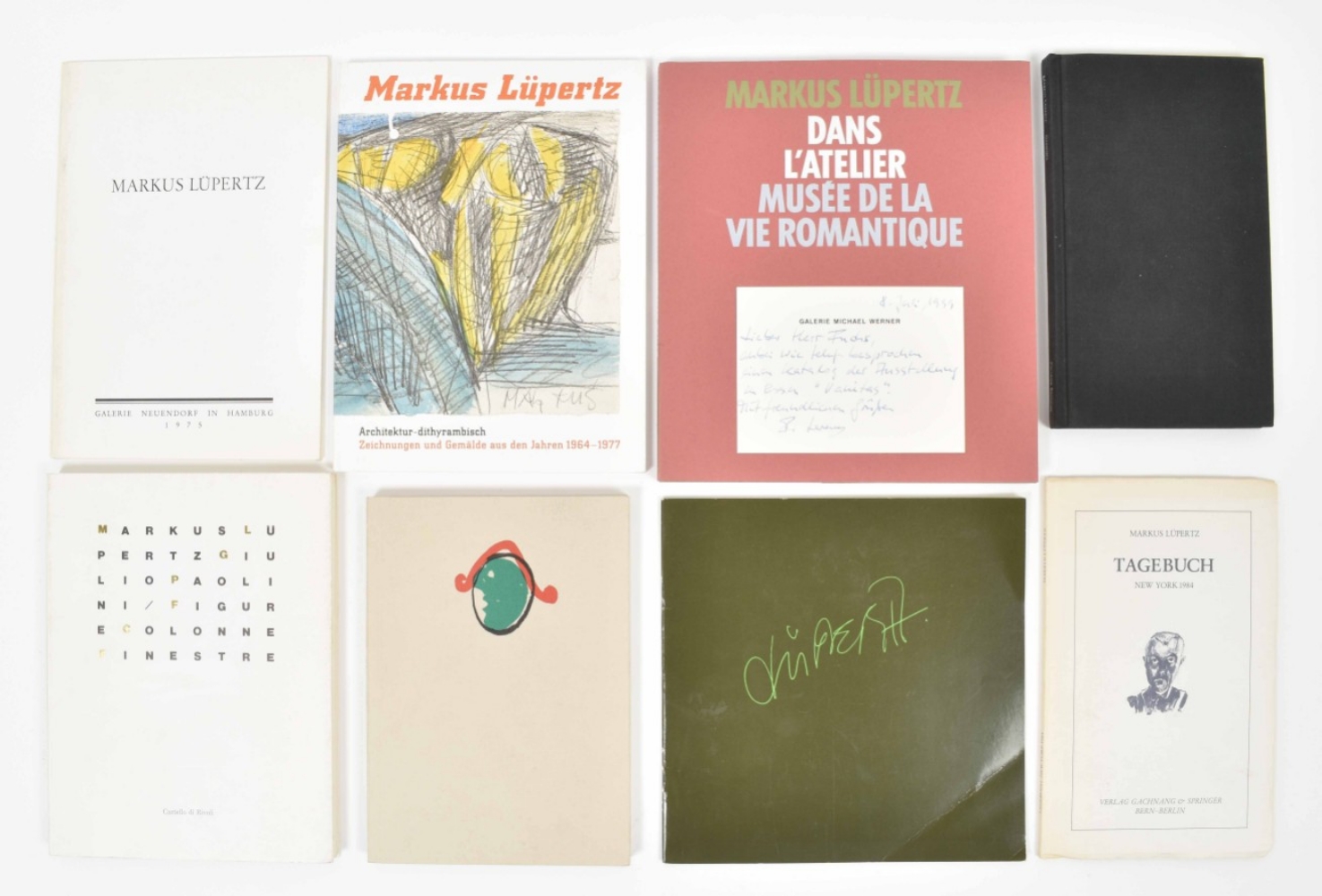 32 publications and catalogues on Markus Lüpertz: Schilderijen - Image 2 of 8