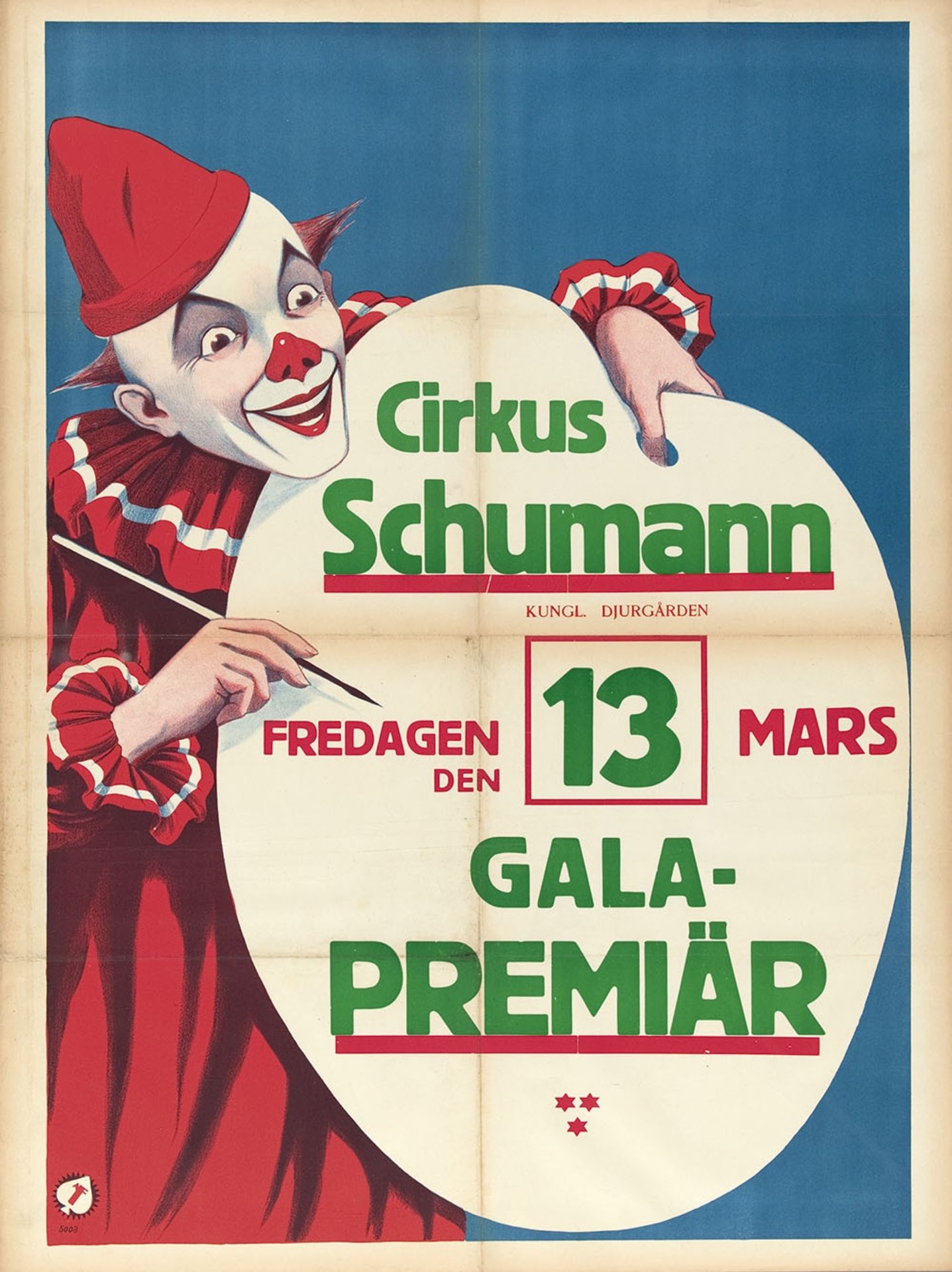 [Schumann] Cirkus Schumann Gala-Premiär