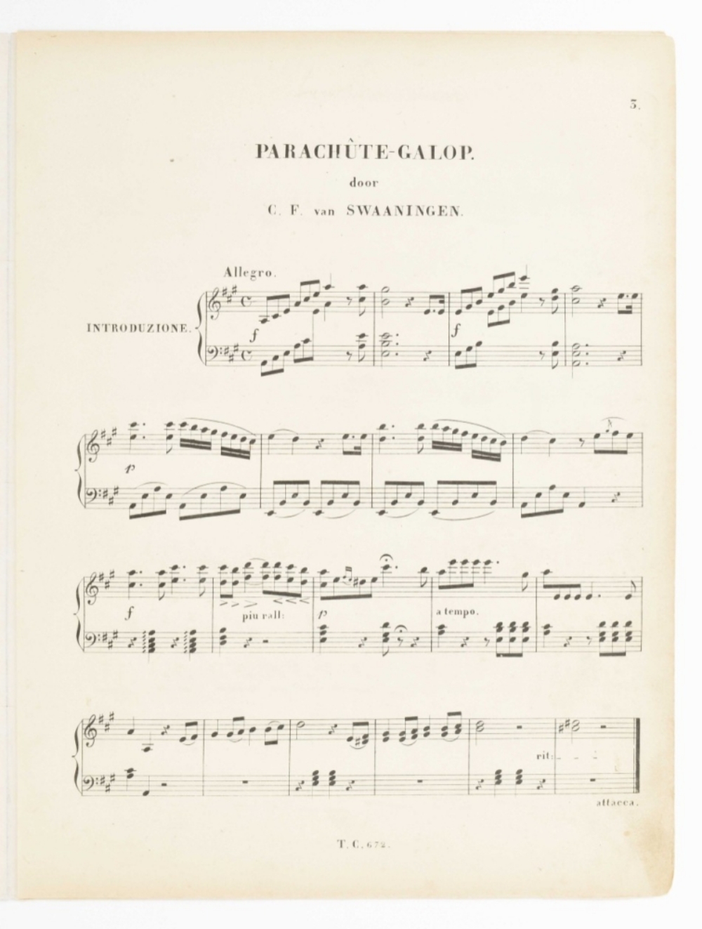 Collection of sheet music about airplanes, - Image 5 of 7