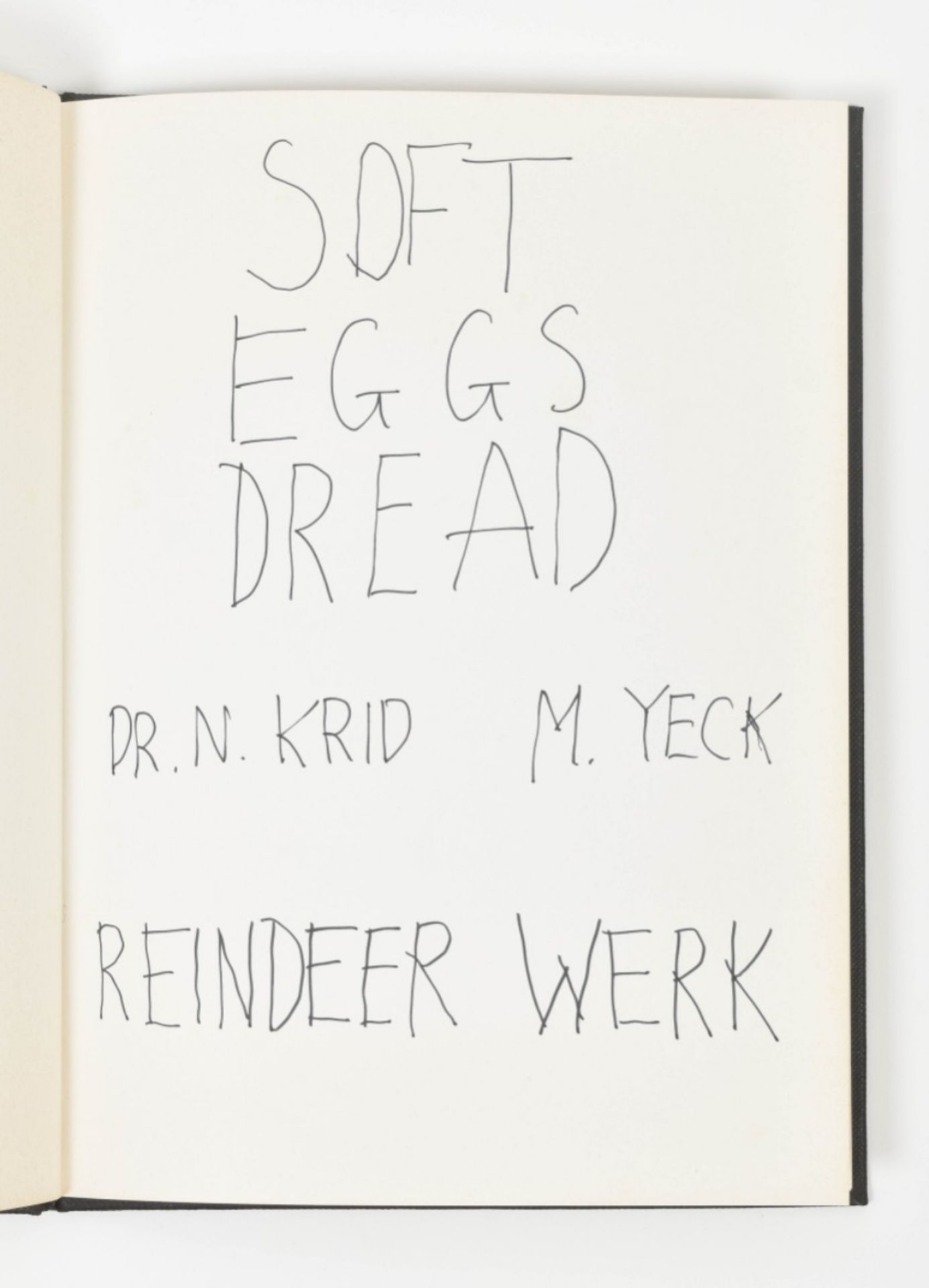 Reindeer Werk, (Dr. N.Krid/M.Yeck), Soft Eggs Dread  - Bild 3 aus 6