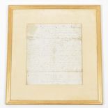 Manuscript notarial deed, 1771