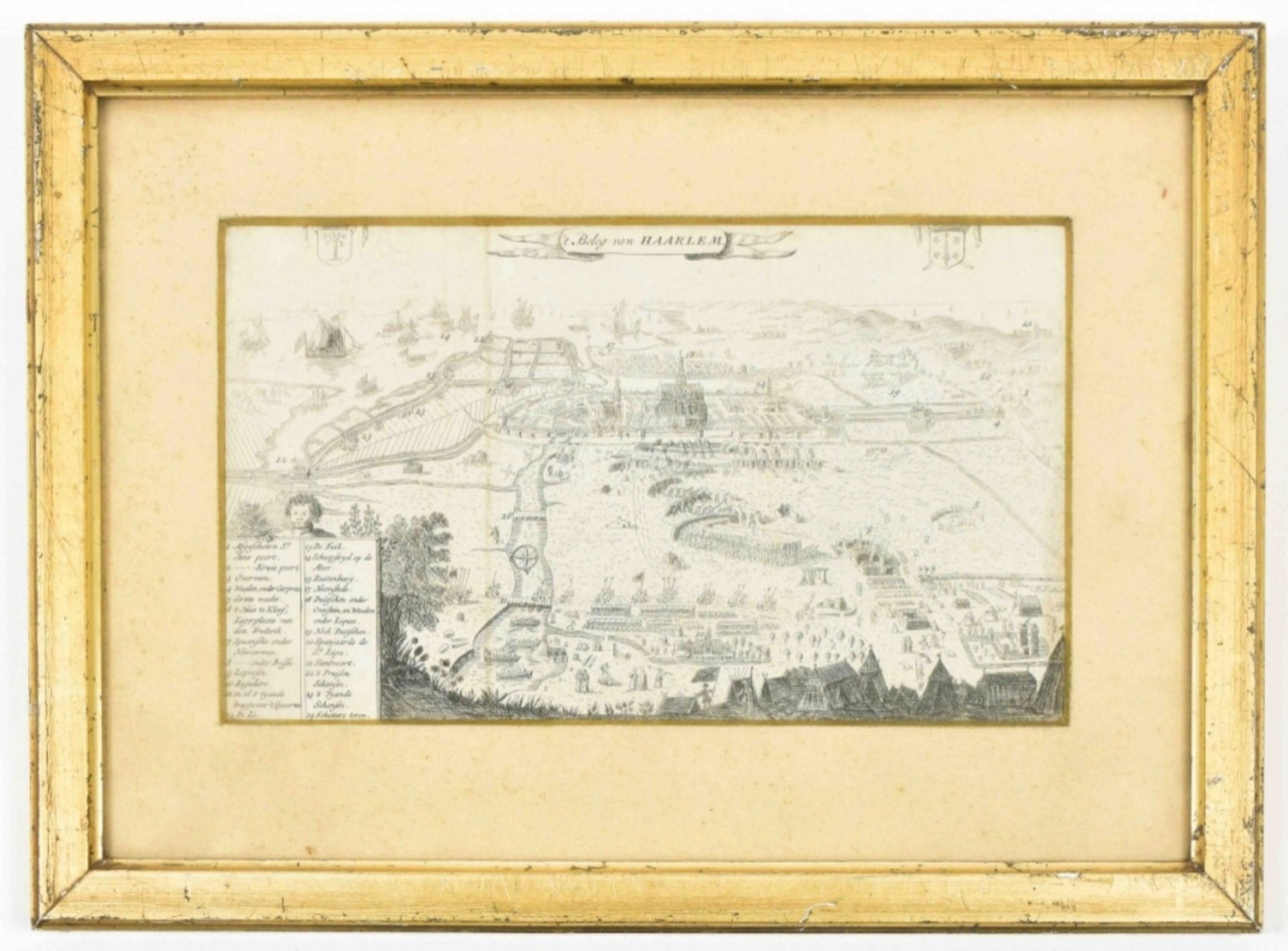 Nine lithogr. views of Haarlem and Arnhem - Image 4 of 10