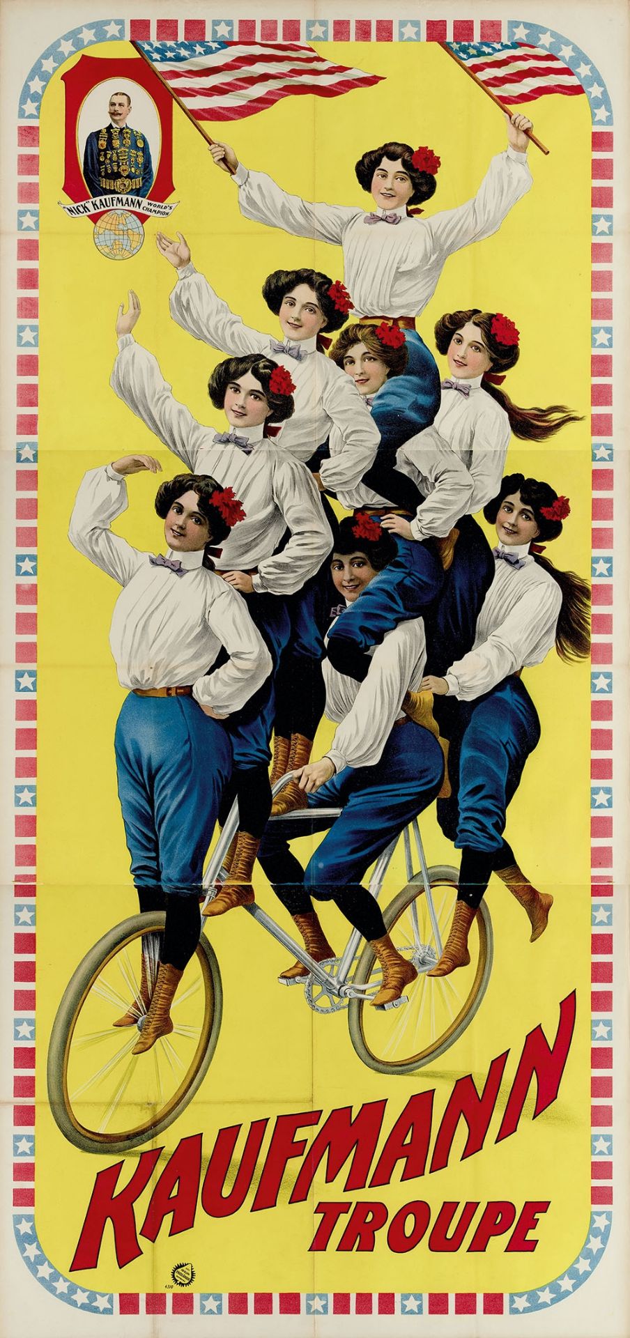 [Artistic cycling. USA] Kaufmann Troupe - Bild 10 aus 10