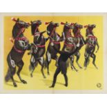 [Horses] "Six prancing horses"
