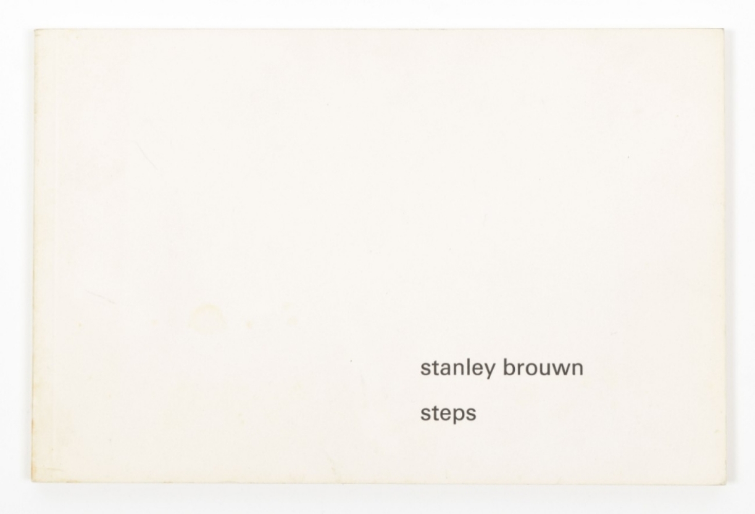 Stanley Brouwn, Steps